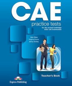 CAE Practice Tests Teacher's Book with Digibooks App -  - 9781471579561