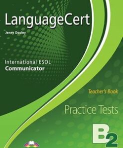LanguageCert B2 - Communicator Practice Tests Teacher's Book with DigiBooks App -  - 9781471579752