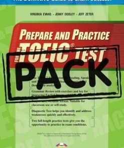 Prepare and Practice for The TOEIC Test Student's Book with Key & Class Audio CDs (7) - Virginia Evans - 9781780989068