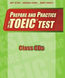 Prepare and Practice for the TOEIC Test Class Audio CDs (7) - Virginia Evans - 9781780989075