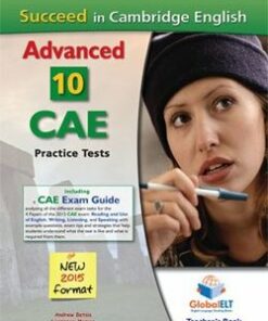 Succeed in Cambridge English: Advanced (CAE) - 10 Practice Tests (New Edition) Teacher's book - Andrew Betsis - 9781781641538