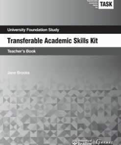 Transferable Academic Skills Kit (TASK) (New edition) Teacher's Book - Jane Brooks - 9781782602521