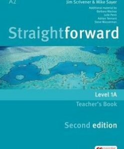 Straightforward (2nd Edition - Combo Split Edition) 1 (A2 / Elementary) 1A Teacher's Book with Class Audio CD - Jim Scrivener - 9781786320353