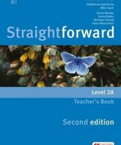 Straightforward (2nd Edition - Combo Split Edition) 2 (B1 / Pre-Intermediate) 2A Teacher's Book with Class Audio CD - Jim Scrivener - 9781786320469