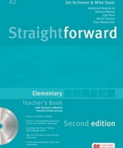 Straightforward (2nd Edition) Elementary Teacher's Book Pack with eBook - Philip Kerr - 9781786327628