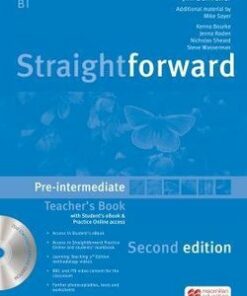 Straightforward (2nd Edition) Pre-Intermediate Teacher's Book Pack with eBook - Philip Kerr - 9781786327635