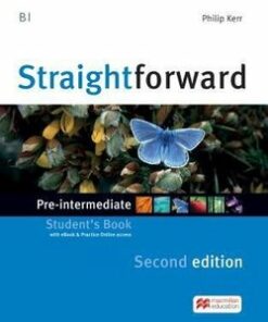 Straightforward (2nd Edition) Pre-Intermediate Student's Book with Online Access Code & eBook - Philip Kerr - 9781786327642