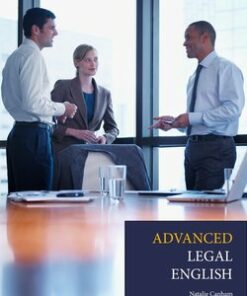 Advanced Legal English - Natalie Canham and Catherine Mason - 9781789267112