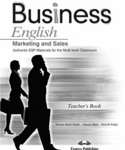 Business English Marketing and Sales Teacher's Book - Khalik Nevine Abdel - 9781848621381