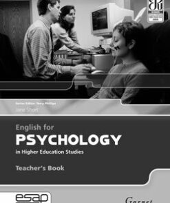 English for Psychology in Higher Education Studies Teacher's Book - Jane Short - 9781859644478
