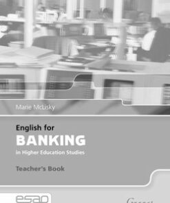 English for Banking in Higher Education Studies Teacher's Book - Marie McClisky - 9781859649435