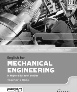English for Mechanical Engineering in Higher Education Studies Teacher's Book - Marian Dunn - 9781859649473