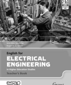 English for Electrical Engineering in Higher Education Studies Teacher's Book - Roger H. C. Smith - 9781907575334
