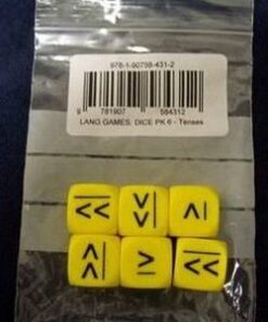 Mini Flashcards Language Games: Dice - Tenses (Pack of 6) - Susan Thomas - 9781907584312