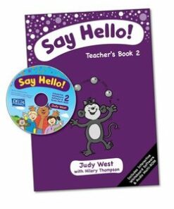 Say Hello 2 Teacher's Book with CD-ROM -  - 9783125013742