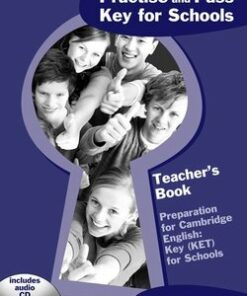 Practise and Pass Key for Schools (KET4S) Teacher's Book with Audio CD & Answer Key - Megan Roderick - 9783125017146