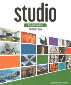 Studio Pre-Intermediate Student's Book with e-Zone -  - 9783990459072