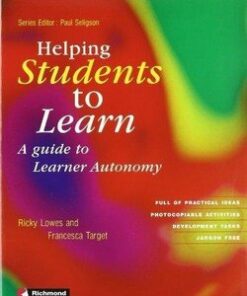 Helping Students to Learn: A Guide to Learner Autonomy - Ricky Lowes - 9788429454475
