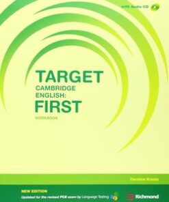 Target Cambridge English: First (FCE) Workbook with Workbook Audio CD - Bess Bradfield - 9788466817516