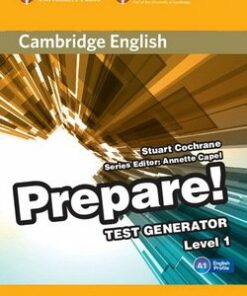 Cambridge English Prepare! 1 Test Generator CD-ROM - Stuart Cochrane - 9788490361641