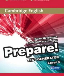 Cambridge English Prepare! 4 Test Generator CD-ROM - Emma Heyderman - 9788490361702