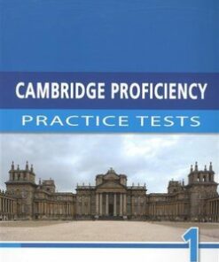 Cambridge Proficiency (CPE) Practice Tests 1 Student's Book -  - 9789963721603