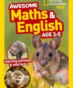 Awesome Maths and English Age 3-5 - National Geographic Kids - 9780008388799