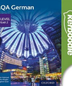 AQA German A Level Year 2 Kerboodle - Morag McCrorie - 9780198309024