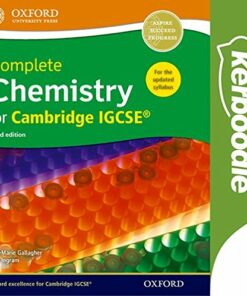 Complete Chemistry for Cambridge IGCSE® Kerboodle: Online Practice and Assessment - Samantha Thompson - 9780198310372