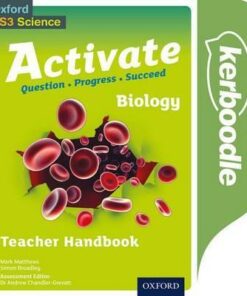 Activate: Biology Kerboodle Teacher Handbook - Simon Broadley - 9780198332725