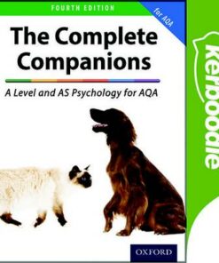 The Complete Companions: A Level and AS Psychology for AQA Kerboodle - Cara Flanagan - 9780198338666