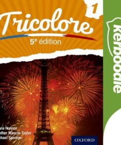Tricolore 5e edition 1: Kerboodle Student Book - Heather Mascie-Taylor - 9780198338703