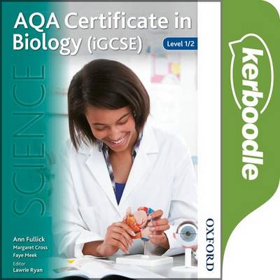 AQA Certificate in Biology (iGCSE) Kerboodle Book -  - 9780198352389
