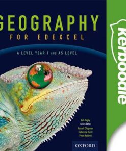 Geography for Edexcel A Level Year 1 and AS Kerboodle Resources and Assessment - Bob Digby - 9780198366461