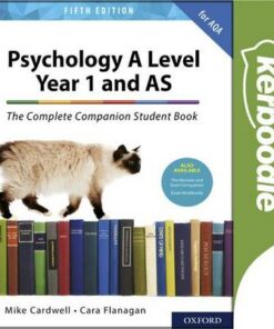The Complete Companions: Year 1 and AS Psychology for AQA Kerboodle Student Book - Mike Cardwell - 9780198436362