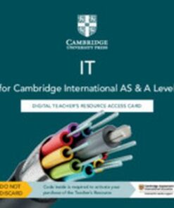 Cambridge International AS & A Level IT Digital Teacher's Resource Access Card - Victoria Ellis - 9781108812160