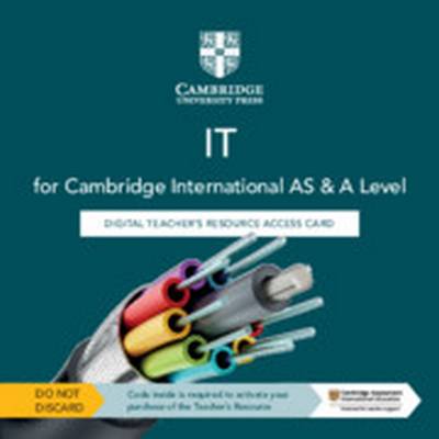 Cambridge International AS & A Level IT Digital Teacher's Resource Access Card - Victoria Ellis - 9781108812160