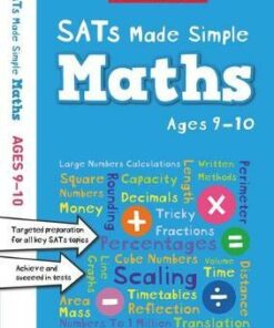 SATs Made Simple Maths Ages 9-10 - Paul Hollin - 9781407183305