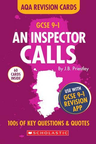 GCSE Grades 9-1 Revision Cards An Inspector Calls AQA English Literature - Rob Pollard - 9781407183527