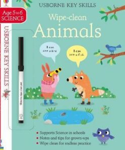 Wipe-Clean Animals 5-6 - Hannah Watson - 9781474965217