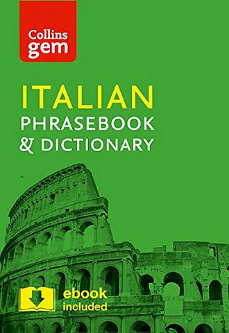 Collins Italian Phrasebook and Dictionary Gem Edition (Collins Gem) - Collins Dictionaries - 9780008135911