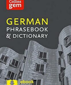 Collins German Phrasebook and Dictionary Gem Edition (Collins Gem) - Collins Dictionaries - 9780008135966