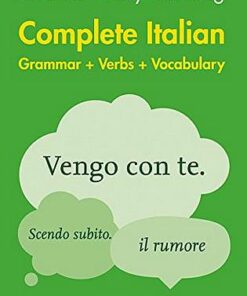 Easy Learning Italian Complete Grammar