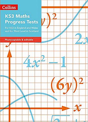 KS3 Maths Progress Tests: For KS3 in England and Wales and for Third Level in Scotland (Collins Tests & Assessment) - Chris Pearce - 9780008333683