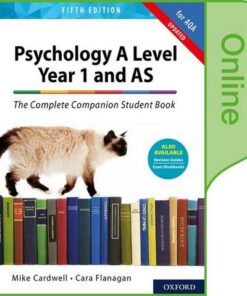 The Complete Companion for AQA Psychology A Level Year 1 and AS Student Book Online - Mike Cardwell - 9780198494294