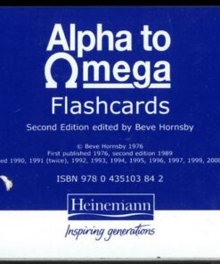 Alpha To Omega Flashcards - Beve Hornsby - 9780435103842