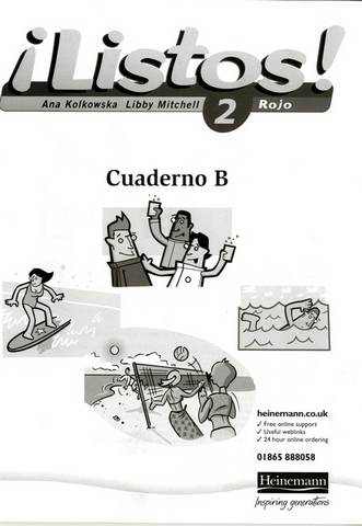 Listos! 2 Rojo Workbook (Pack of 8) 1 Listos! 2 Rojo Workbook (Pack of 8) - - 9780435429645