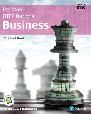 BTEC Nationals Business Student Book 2 + Activebook: For the 2016 specifications - Catherine Richards - 9781292126258
