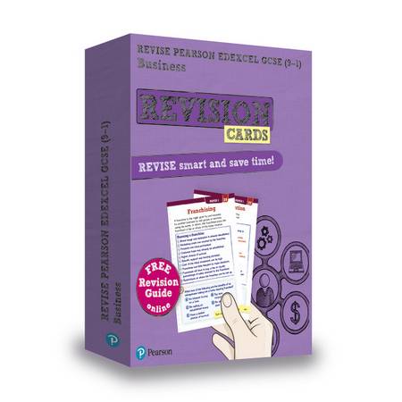 Revise Pearson Edexcel GCSE (9-1) Business Revision Cards: includes free online edition of revision guide - Andrew Redfern - 9781292270302