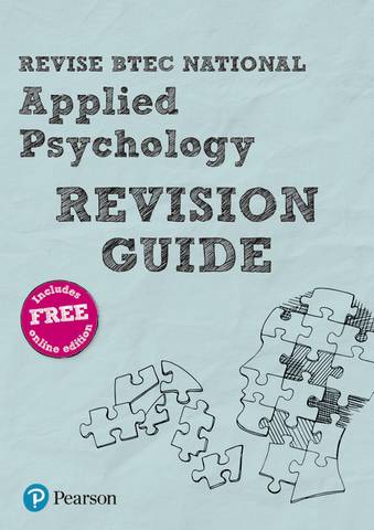 Revise BTEC National Applied Psychology Revision Guide - Susan Harty - 9781292272719